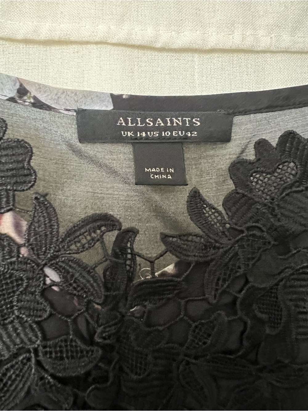 AllSaints Lexi Juliet Floral Cami US 10 - Picture 4 of 7